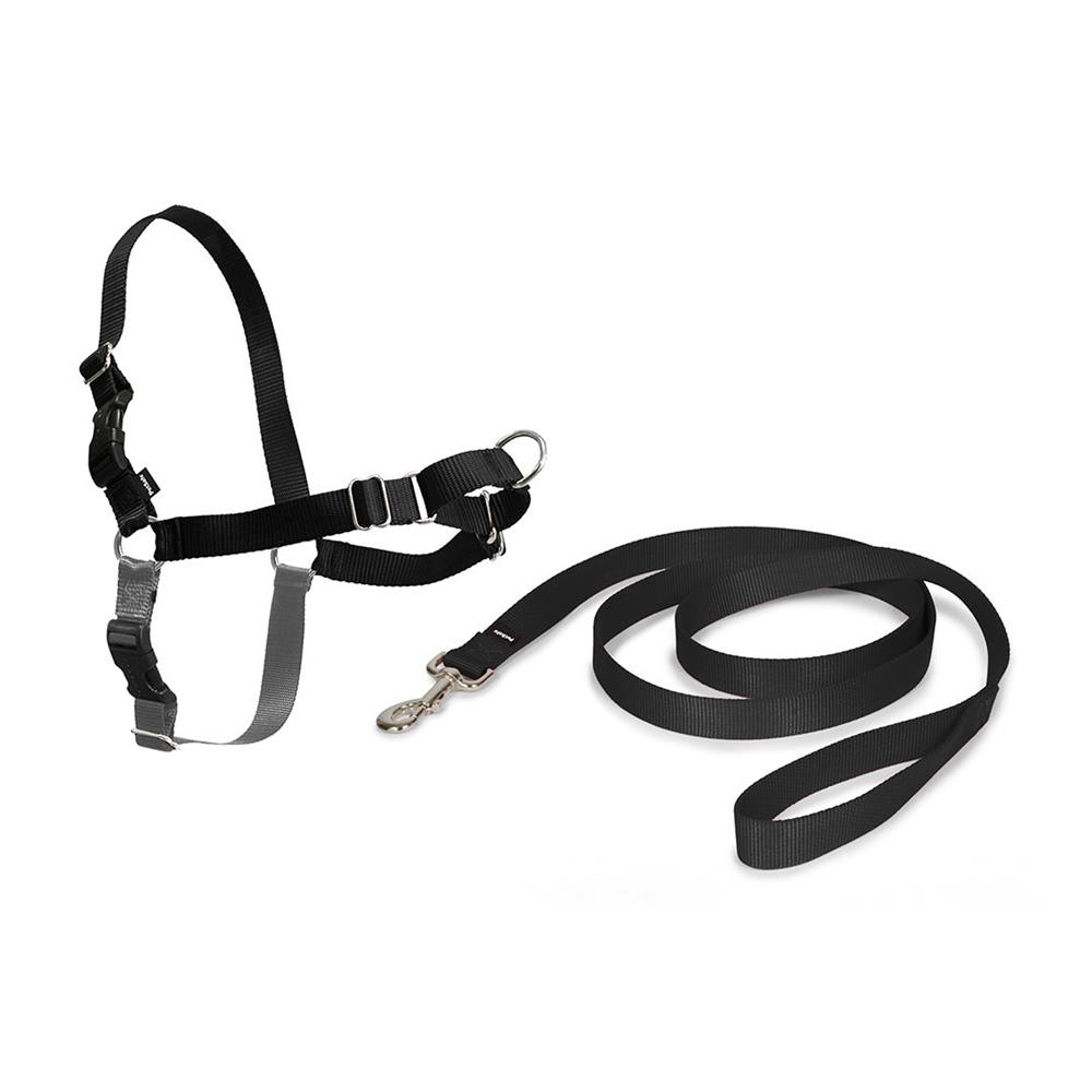Easy Walk Harness - Medium Black (EW-H-M-BK-17)