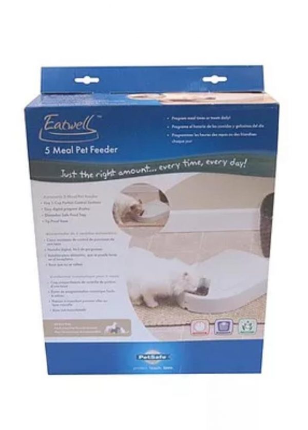 Eatwell 5 Meal Pet Feeder (PFD11-13707) - Image 2