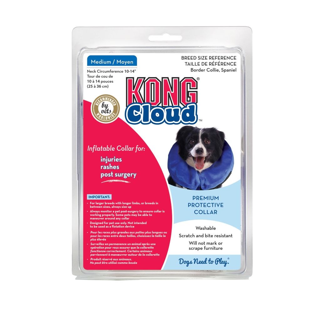 NEW KONG Cloud E Collar Neck Size 10 13 Medium EL2